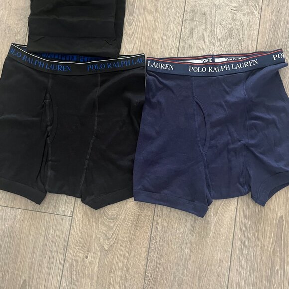 Polo Ralph Lauren Men's  Cotton Classic-Fit V-Neck Undershirts + 2 Boxer Briefs - Picture 4 of 6